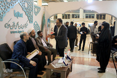 غرفه ایکنا در آخرین روز بیست و هفتمین نمایشگاه بین‌المللی قرآن کریم