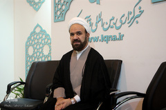 حجت الاسلام ابراهیم کلانتری، معاون فرهنگی و دانشجویی دانشگاه آزاد اسلامی در آخرین روز بیست و هفتمین نمایشگاه بین‌المللی قرآن کریم