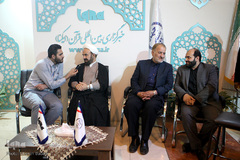 غرفه ایکنا در آخرین روز بیست و هفتمین نمایشگاه بین‌المللی قرآن کریم