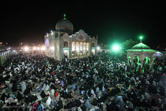 مراسم احیاء شب بیست ویکم رمضان در قزوین
