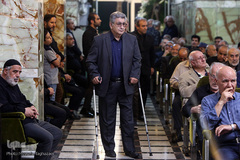 مراسم ترحیم استاد محسن مظاهری