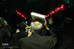 احیای شب بیست و سوم ماه رمضان در کرج