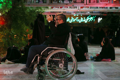 احیای شب بیست و سوم ماه رمضان در گلزار شهدای قم