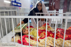 احیای شب ۲۳ ماه رمضان در جمع بیماران بیمارستان چمران اهواز