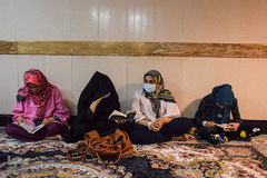 احیای شب ۲۳ ماه رمضان در جمع بیماران بیمارستان چمران اهواز