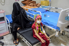 احیای شب ۲۳ ماه رمضان در جمع بیماران بیمارستان چمران اهواز