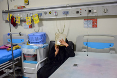 احیای شب ۲۳ ماه رمضان در جمع بیماران بیمارستان چمران اهواز