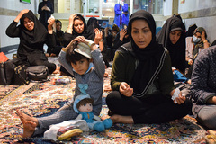 احیای شب ۲۳ ماه رمضان در جمع بیماران بیمارستان چمران اهواز