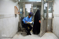 احیای شب ۲۳ ماه رمضان در جمع بیماران بیمارستان چمران اهواز