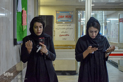 احیای شب ۲۳ ماه رمضان در جمع بیماران بیمارستان چمران اهواز