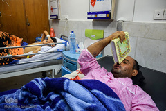 احیای شب ۲۳ ماه رمضان در جمع بیماران بیمارستان چمران اهواز