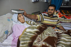 احیای شب ۲۳ ماه رمضان در جمع بیماران بیمارستان چمران اهواز