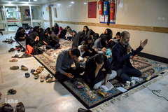 احیای شب ۲۳ ماه رمضان در جمع بیماران بیمارستان چمران اهواز