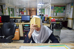 احیای شب ۲۳ ماه رمضان در جمع بیماران بیمارستان چمران اهواز