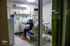 احیای شب ۲۳ ماه رمضان در جمع بیماران بیمارستان چمران اهواز