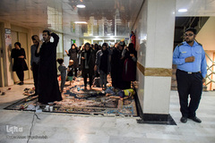 احیای شب ۲۳ ماه رمضان در جمع بیماران بیمارستان چمران اهواز