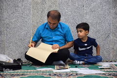 «کتابت نور» در اهواز