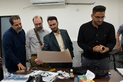 «کتابت نور» در اهواز