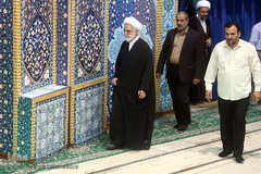 حجت‌الاسلام غلامحسین محسنی اژه‌ای  در نماز جمعه روز جهانی قدس