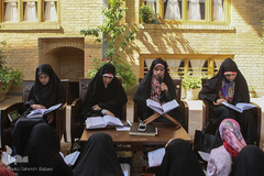 مراسم جزء‌خوانی در خانه موزه شهید مدرس