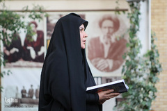 مراسم جزء‌خوانی در خانه موزه شهید مدرس