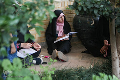 مراسم جزء‌خوانی در خانه موزه شهید مدرس