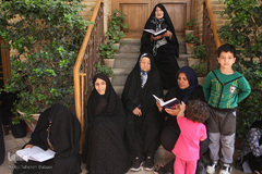 مراسم جزء‌خوانی در خانه موزه شهید مدرس