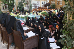 مراسم جزء‌خوانی در خانه موزه شهید مدرس