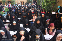 مراسم جزء‌خوانی در خانه موزه شهید مدرس