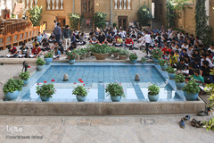 مراسم جزء‌خوانی در خانه موزه شهید مدرس