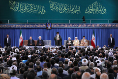 دیدار مسئولان نظام، سفرای کشورهای اسلامی و اقشار مختلف مردم با رهبر انقلاب