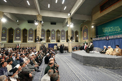 دیدار مسئولان نظام، سفرای کشورهای اسلامی و اقشار مختلف مردم با رهبر انقلاب