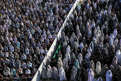 نماز عید سعید فطر در شهر ری