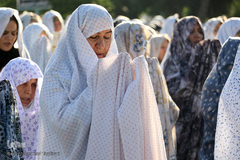 نماز عید سعید فطر در کرج