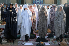 نماز عید سعید فطر در کرج