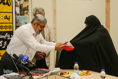 مراسم رونمایی از کمیک استریپ شهید محسن حججی