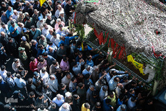 تشییع پیکر شهید مدافع حرم محمد جنتی