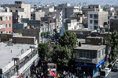 تشییع پیکر شهید مدافع حرم محمد جنتی