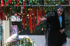 تشییع پیکر شهید مدافع حرم محمد جنتی