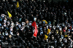 تشییع پیکر شهید مدافع حرم محمد جنتی