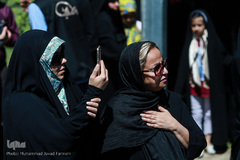 تشییع پیکر شهید مدافع حرم محمد جنتی