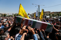 تشییع پیکر شهید مدافع حرم محمد جنتی