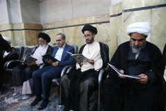 مراسم ختم آیت الله العظمی محقق کابلی