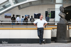 افتتاح نمایشگاه عکس های سیل در ایوان انتظار