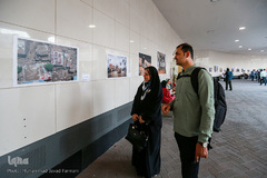 افتتاح نمایشگاه عکس های سیل در ایوان انتظار