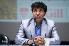 وحید احسانی، عضو هیئت علمی دانشگاه تربیت مدرس در همایش آینده پژوهی فرهنگی ایران