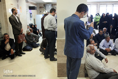 تجمع اعتراضی جمعی از فعالان تشکل‌های قرآنی در دبیرخانه شورای عالی انقلاب فرهنگی