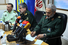 نشست رسانه ای تشییع پیکرهای مطهر ۱۵۰شهید گمنام دفاع مقدس