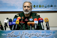  سردار سرتیپ دوم پاسدار «محمدرضا یزدی» فرمانده سپاه محمد رسول الله(ص) تهران بزرگ