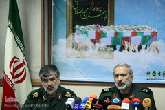 نشست رسانه ای تشییع پیکرهای مطهر ۱۵۰شهید گمنام دفاع مقدس